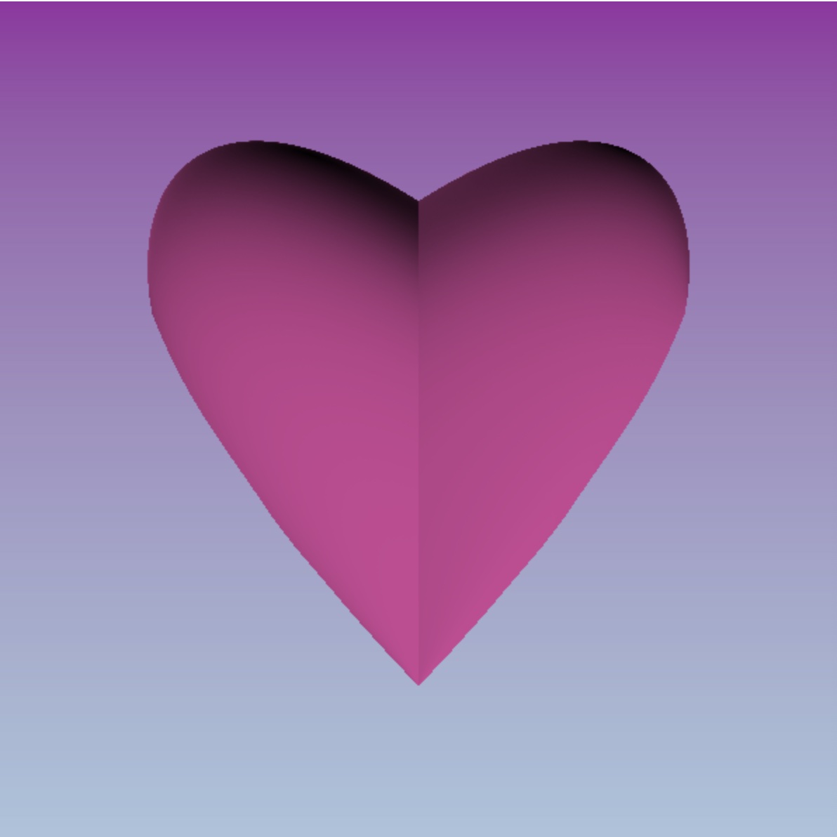 3D Heart with shader